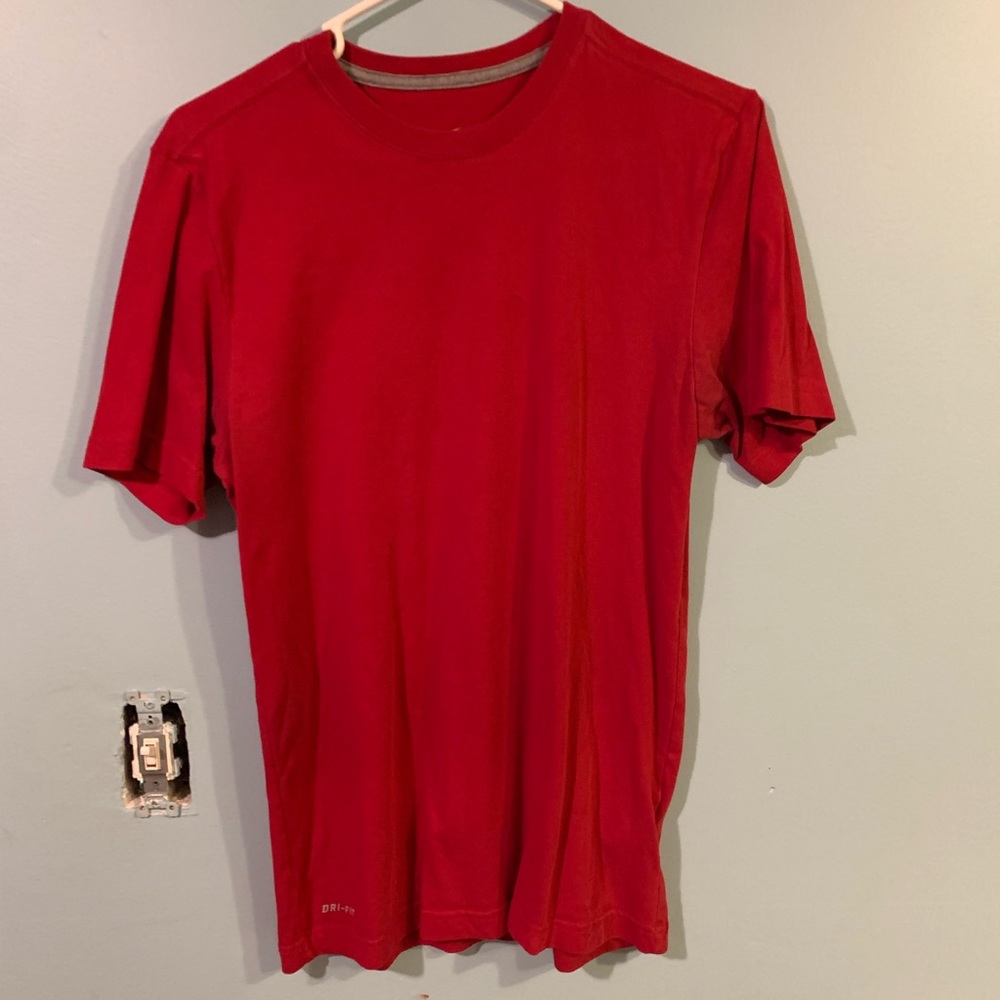 Red Nike Dri-fit